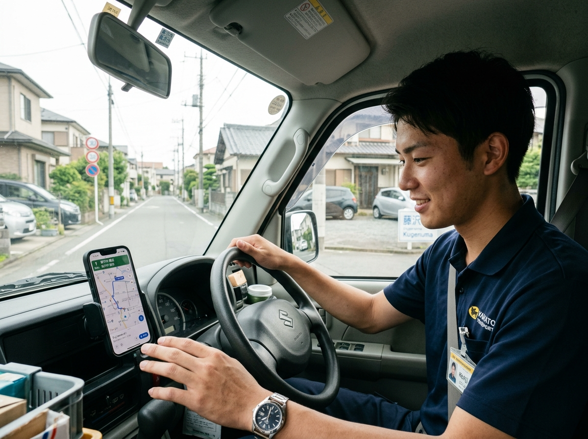 VALEKドライバーの朝 - 完全直行直帰で自宅から直接スタート